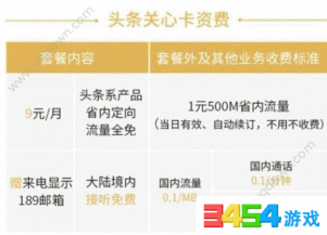 头条充流量卡